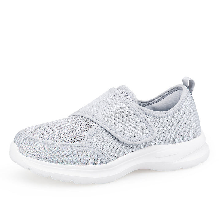 Unisex nan atmungsaktive Komfort-Halbschuh mit Klettverschluss und ergonomischer Dämpfung Echo Archiv