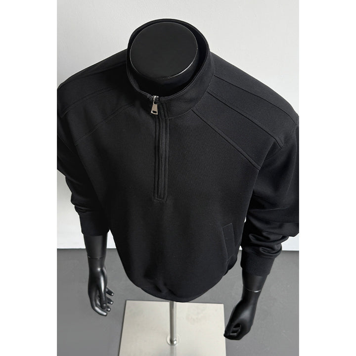 Herren Sportlicher Zip-Sweatshirt mit modernem Schnitt Echo Archive
