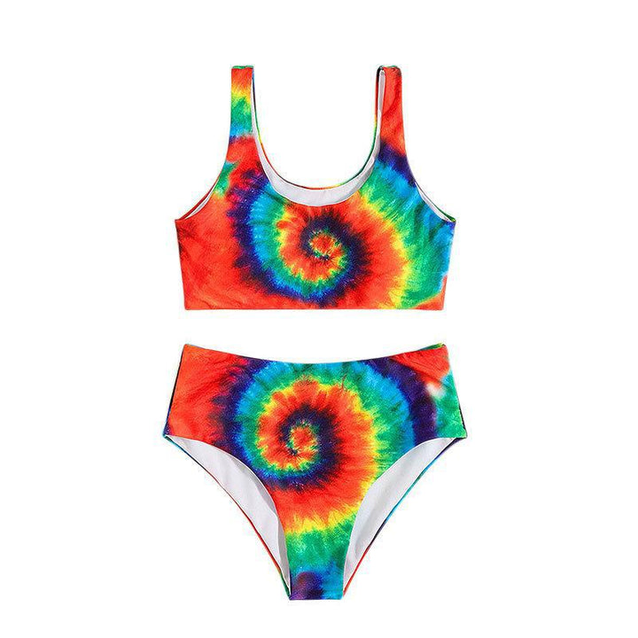 Damen Bikini-Set mit lebhaftem Spiralmuster Echo Archiv