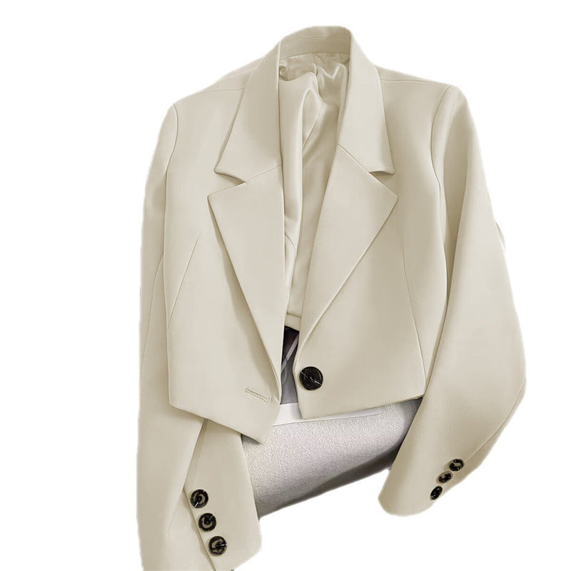 Damen Modischer und eleganter Cropped Blazer Echo Archiv