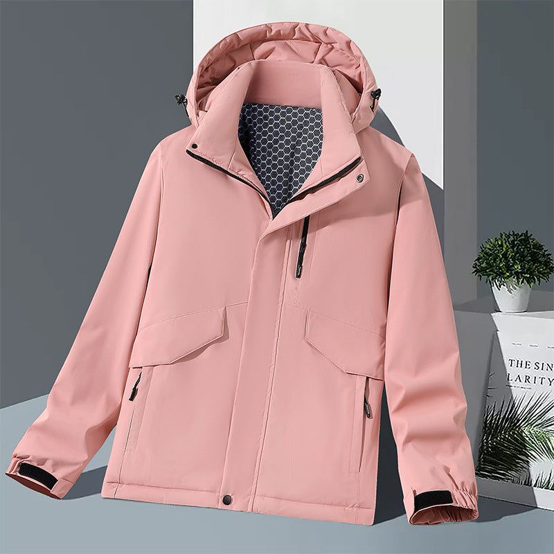 Herren Wetterfeste technische Jacke Echo Archiv
