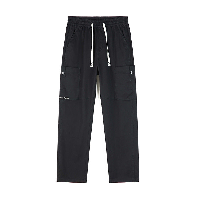 Herren Weite Cargo-Hose mit Thermofutter, Kordelbund & Utility-Taschen Echoarchiv