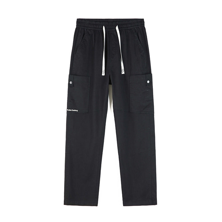 Herren Weite Cargo-Hose mit Thermofutter, Kordelbund & Utility-Taschen Echoarchiv