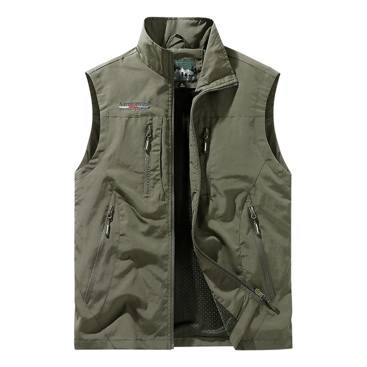 Herren Multifunktionale Outdoor-Weste Echo Archiv 1788278592