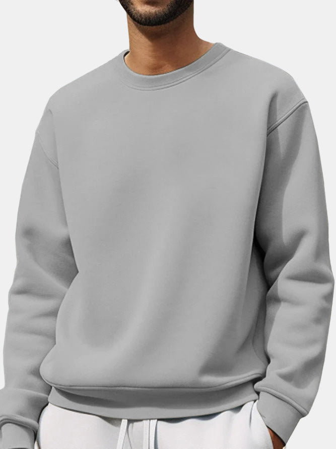 Herren lässiger Sweatpullover mit überschnittenen Schultern Echoarchiv