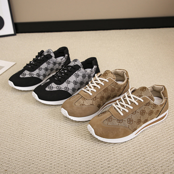 Damen nan leichte Jacquard Freizeitsneaker mit gepolstertem Komfortfußbett Echo Archiv