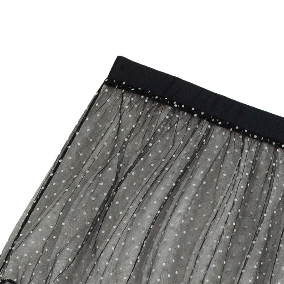 Damen transparenter Strandrock mit Punkten Echo Archiv