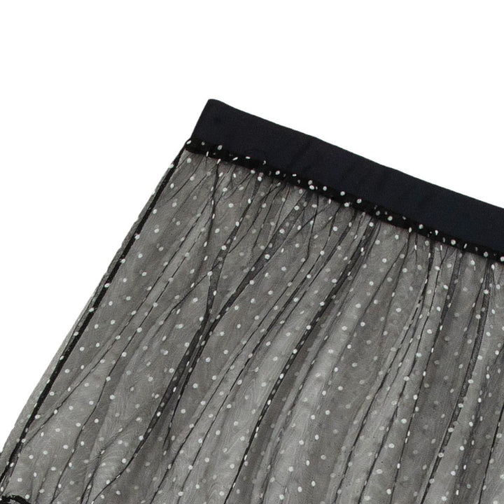 Damen transparenter Strandrock mit Punkten Echo Archiv