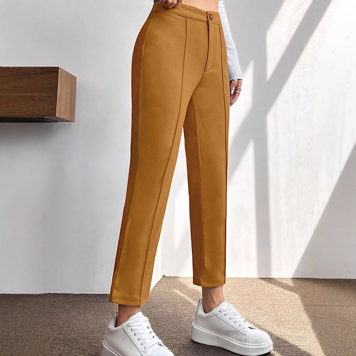 Damen elegante chino Hose mit taillierter Passform Echo Archiv
