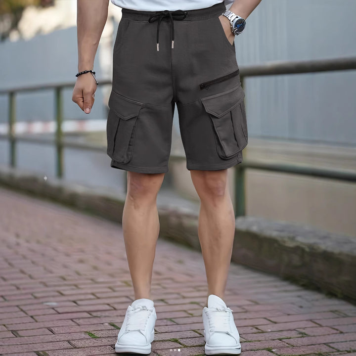 Herren Cargo-Shorts mit multifunktionalen Taschen und elastischem Bund Echoarchiv