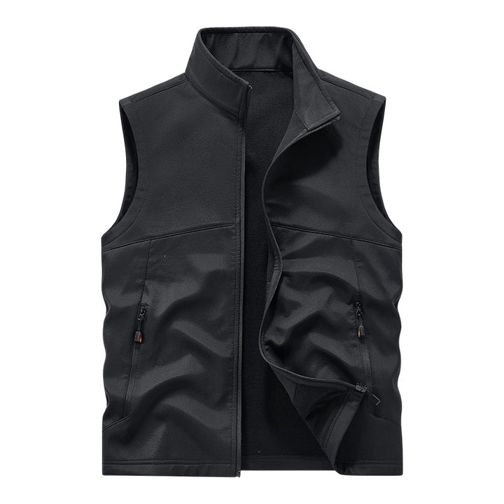 Herren Softshell-Weste mit Fleece-Innenfutter, winddicht und wasserabweisend Echo Archiv
