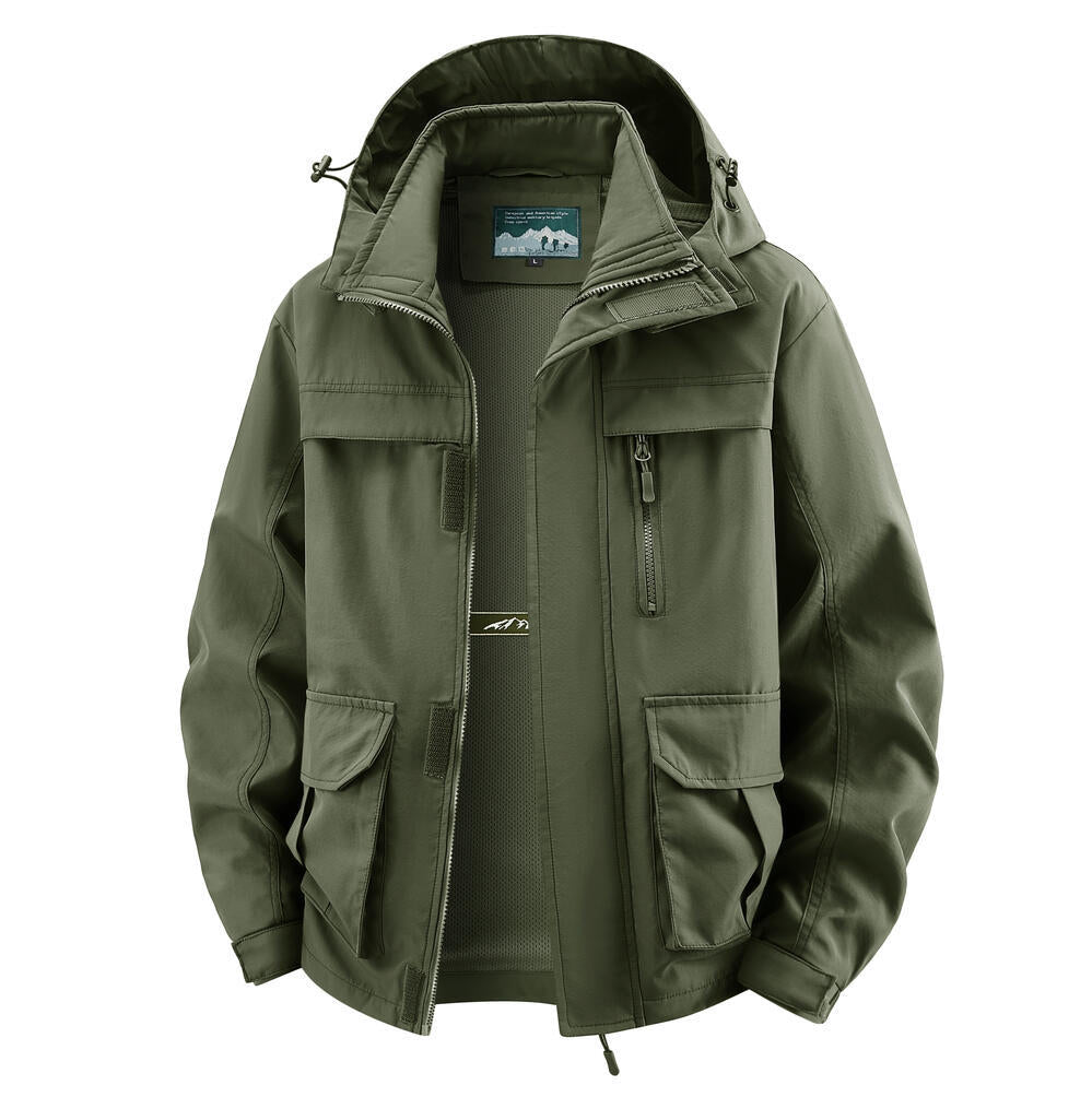 Herren Funktionale Wanderjacke Echo Archiv