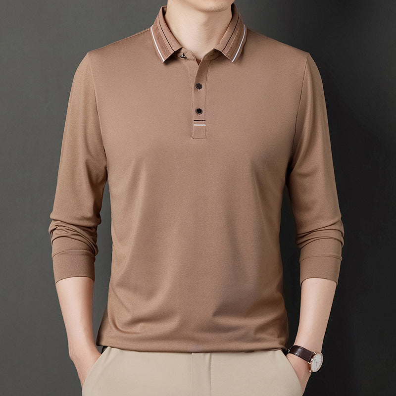 Herren Langarm-Polo Hemd Echoarchiv