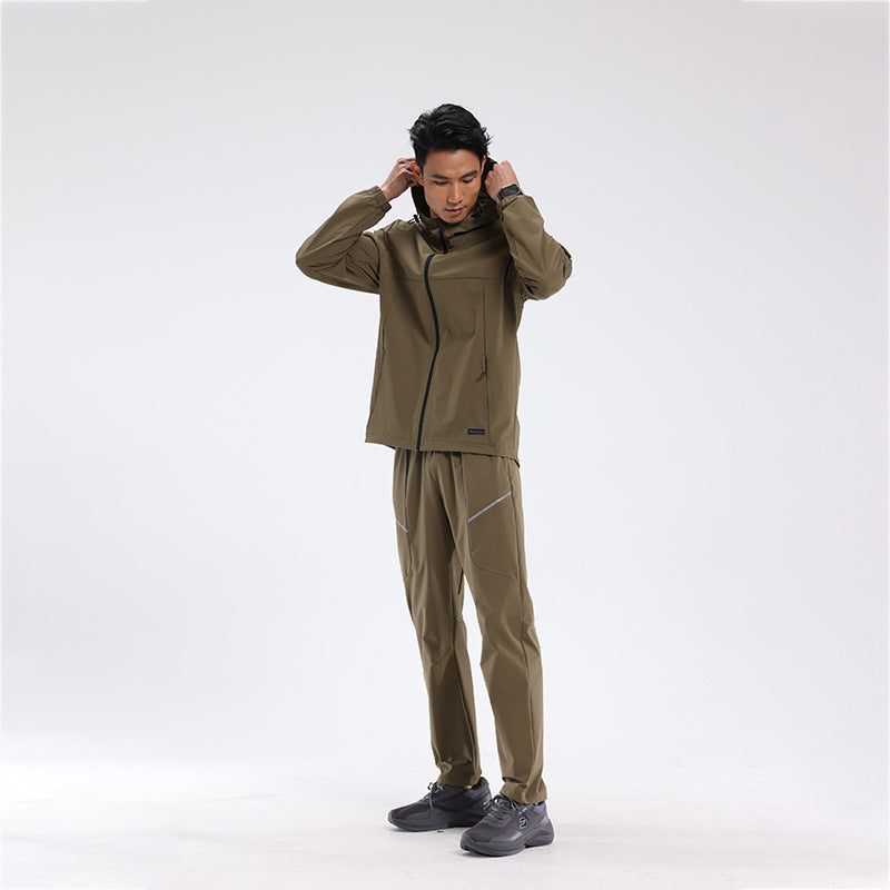 Herren Multifunktionale Outdoor-Jacke mit integrierter Hose Echoarchiv