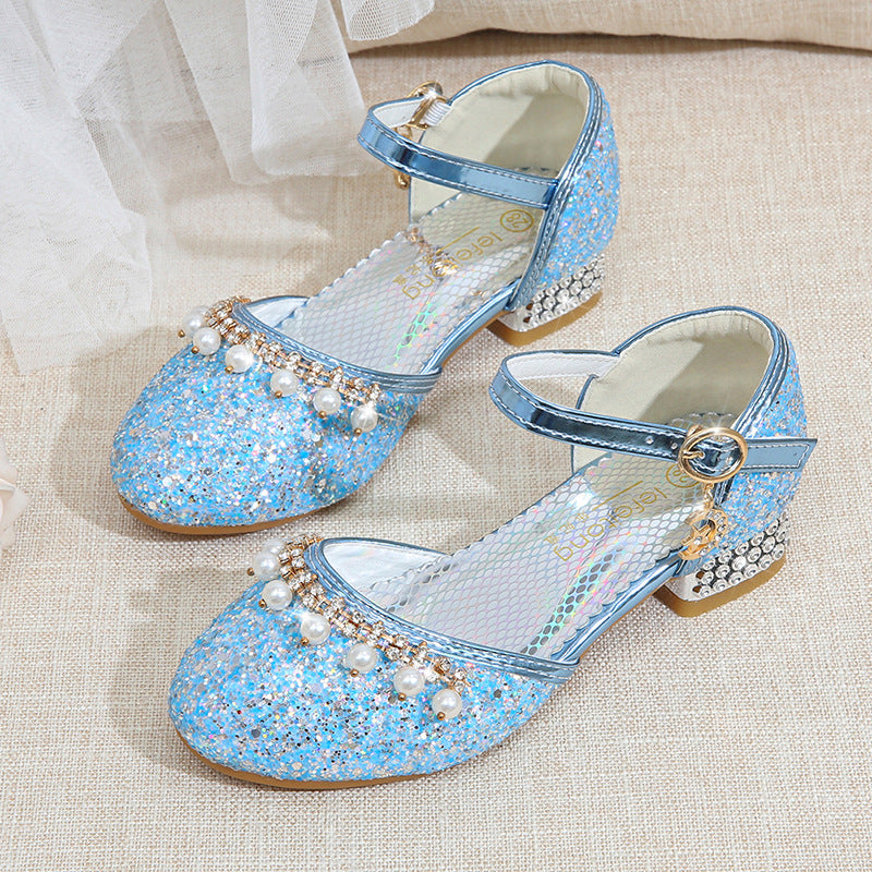 Damen Glitzernde Festtagsballerinas Echo Archiv