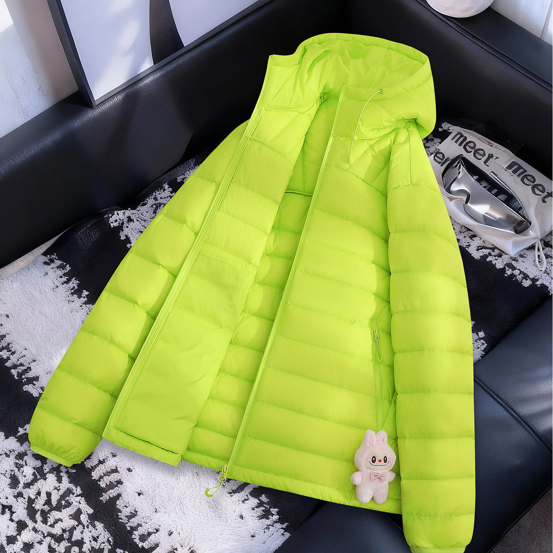 Damen Leichte Steppjacke mit Kapuze Echo Archiv