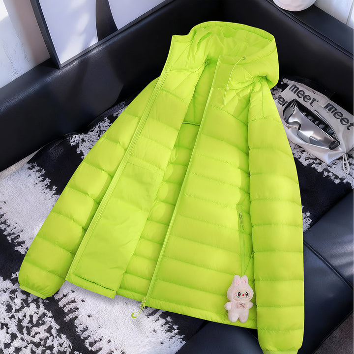 Damen Leichte Steppjacke mit Kapuze Echo Archiv