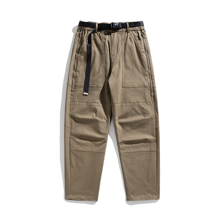 Herren Tapered Utility-Cargohose mit integriertem Webgurt, Kniepaneelen und Reißverschlusstaschen Echo Archiv