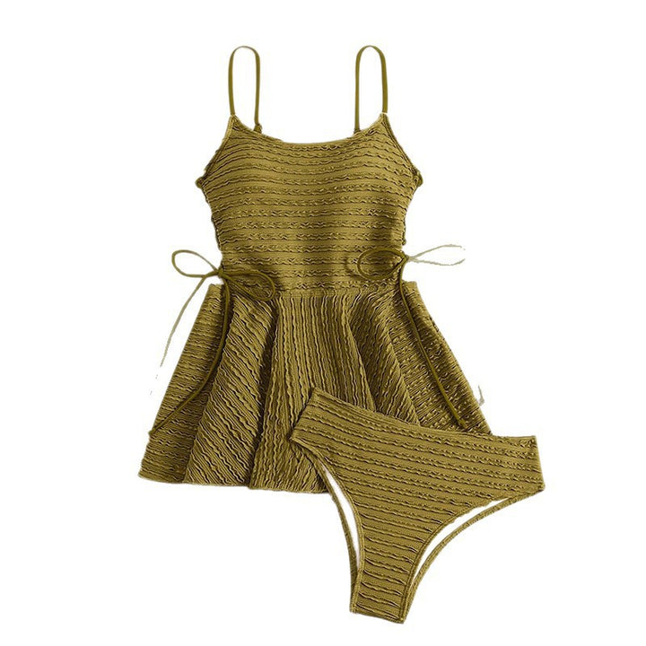 Damen Tankini mit fließendem Rock und verstellbaren Trägern Echo Archiv
