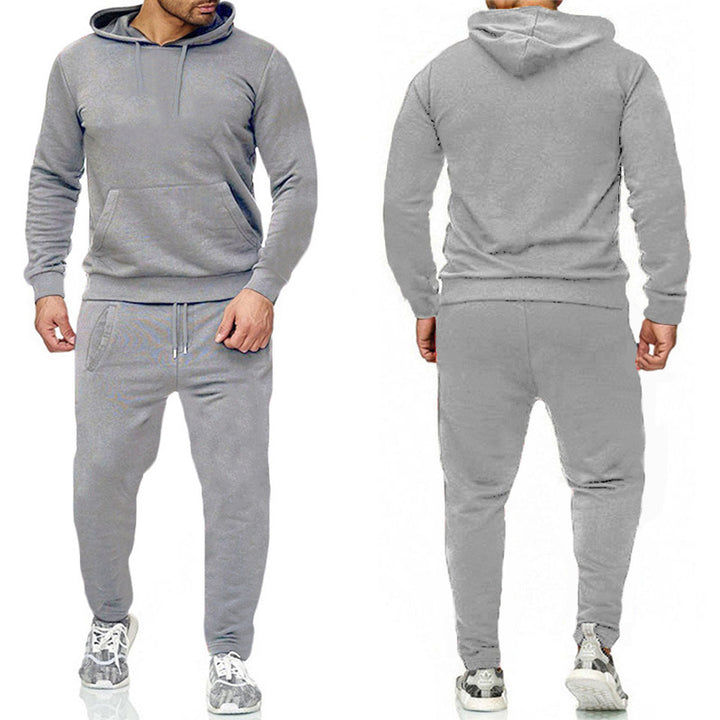 Herren sportliches Kapuzenset mit praktischer Jogginghose Echoarchiv