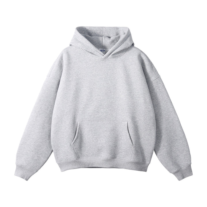 Unisex nan oversized Kapuzenpullover mit Kängurutasche und gerippten Bündchen Echo Archiv