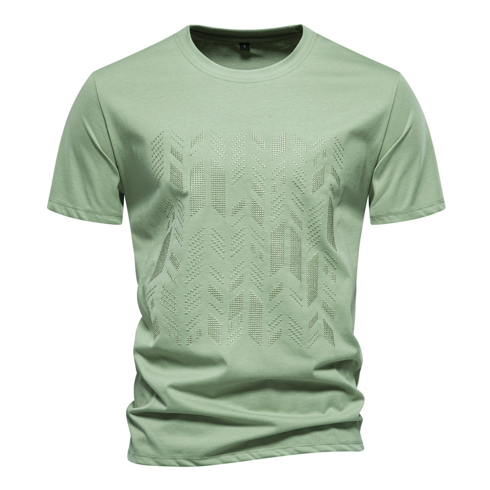 Herren T-Shirt mit innovativem Strukturdesign Echoarchiv