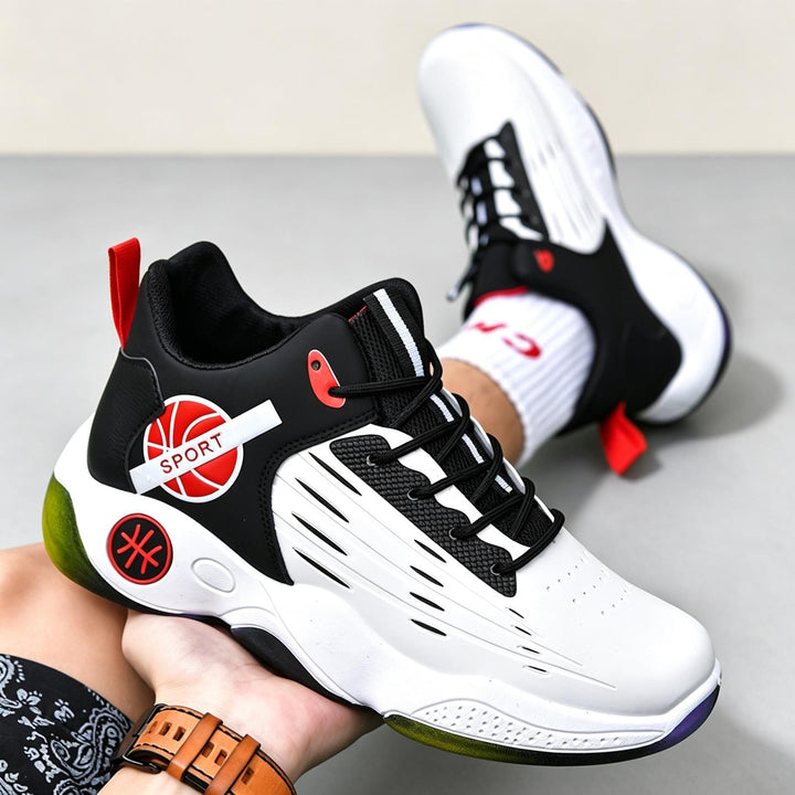 Herren Sportliche Basketball-Sneaker Echoarchiv