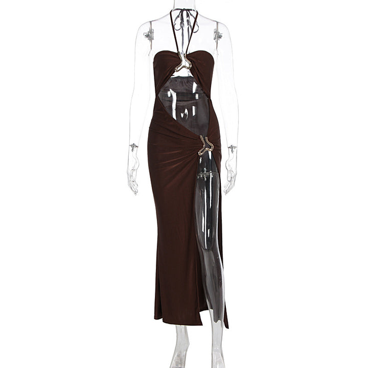 Damen Wickelkleid mit asymmetrischem Schnitt und elegantem Detail Echo Archiv