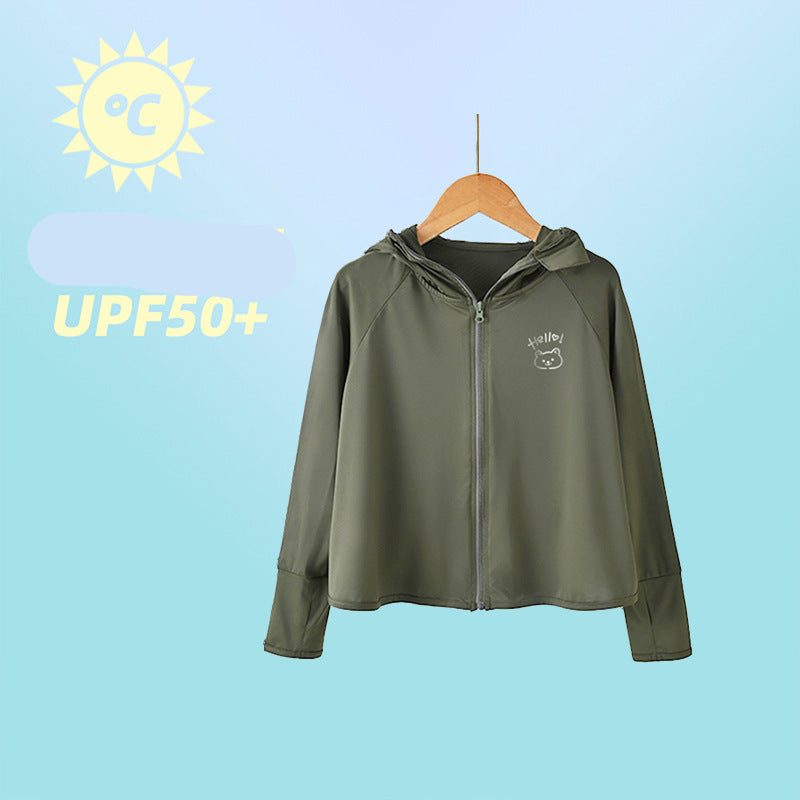 Damen leichte UV-Schutzjacke mit Kapuze Echo Archiv