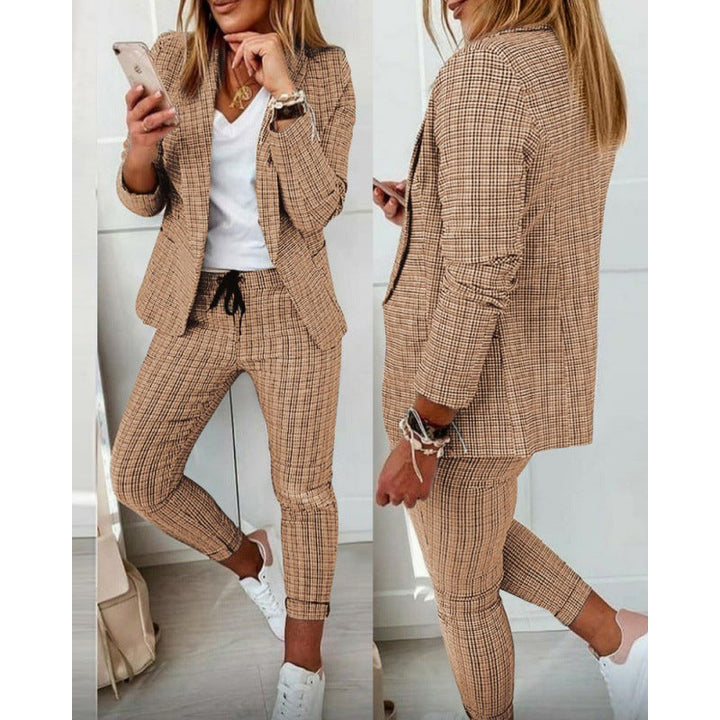 Damen Blazer und Hose Set Echoarchiv
