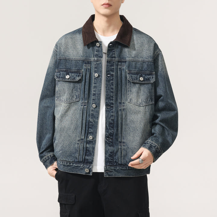 Herren Designer Jeansjacke Echoarchiv