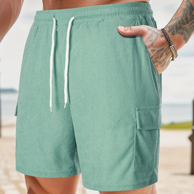 Herren Freizeithose mit praktischen Seitentaschen und elastischem Bund Echoarchiv