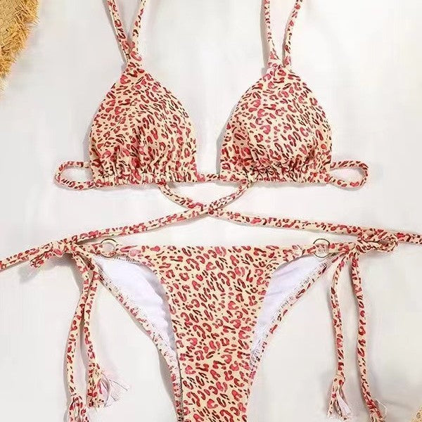 Damen Bikini-Set mit verspielten Bindebändern Echo Archiv