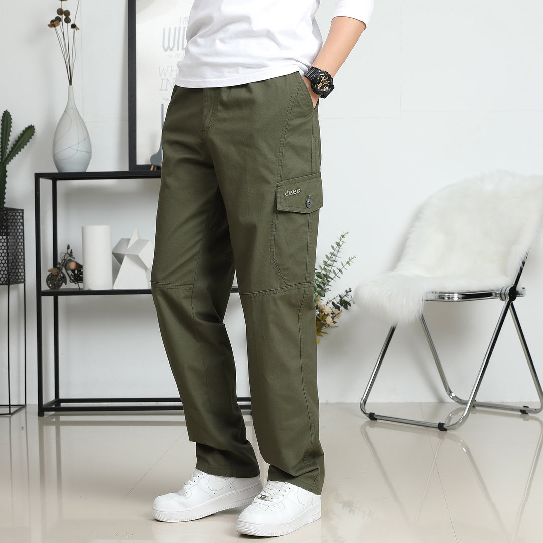 Herren Modische Cargo-Hose mit praktischen Taschen Echo Archiv