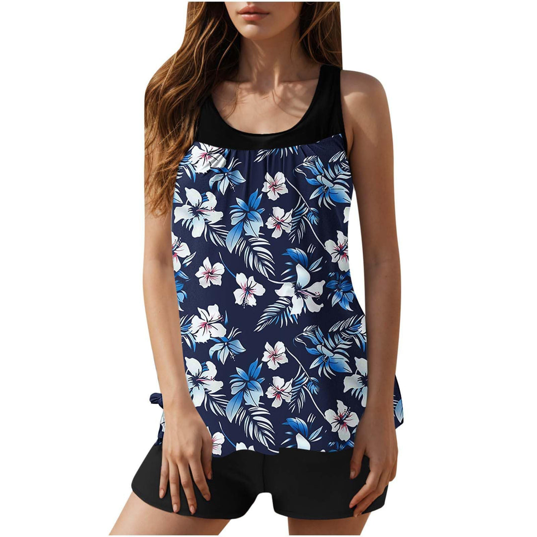 Damen Tankini mit floralen Akzenten Echo Archiv