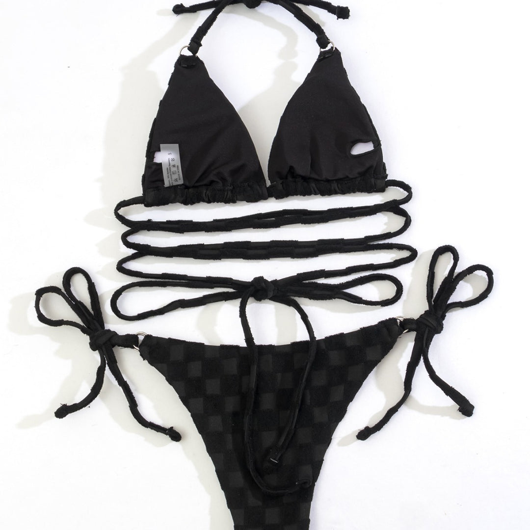 Damen Triangel-Bikini mit raffinierten Bindungselementen Echo Archiv