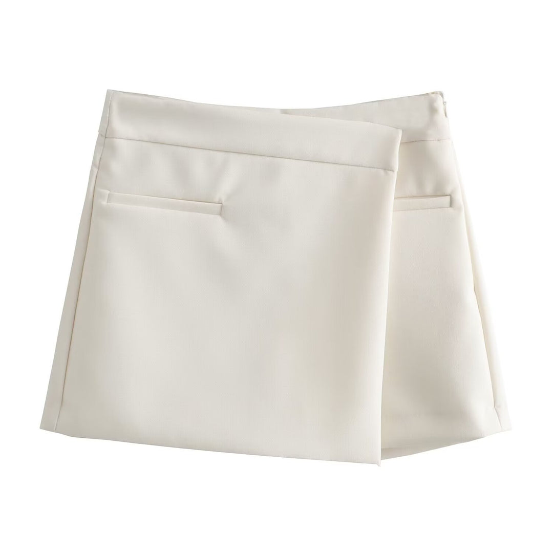 Damen eleganter Minirock mit subtilen Taschen und tailliertem Schnitt Echo Archiv