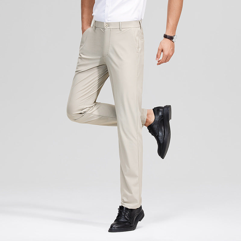 Herren Schlanke Business‑Stretchhose mit Bügelfalte und Komfortbund Echo Archiv