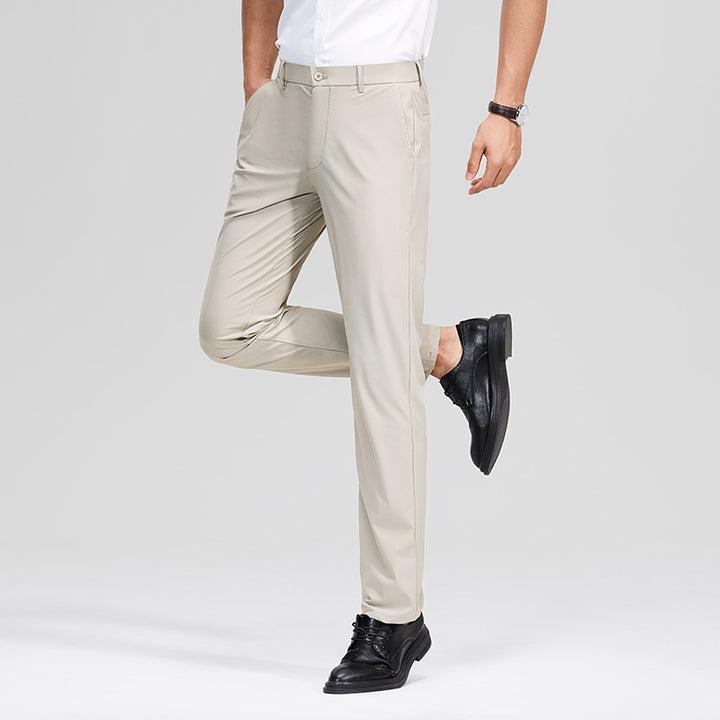 Herren Schlanke Business‑Stretchhose mit Bügelfalte und Komfortbund Echo Archiv