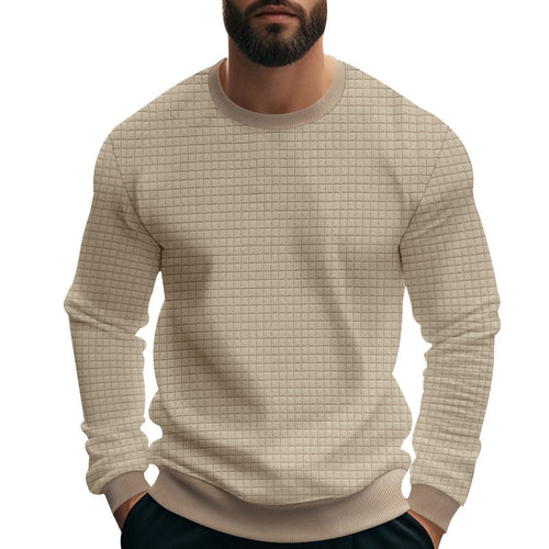 Herren Stylischer Sweatshirt mit modernem Muster Echoarchiv