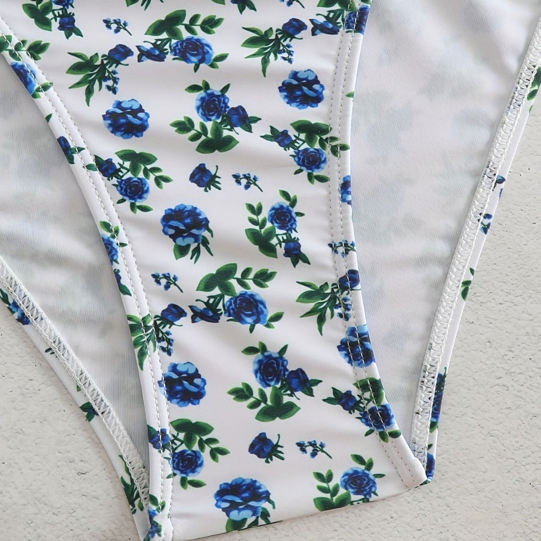 Damen Triangel-Bikini mit luxuriösen Details Echo Archiv