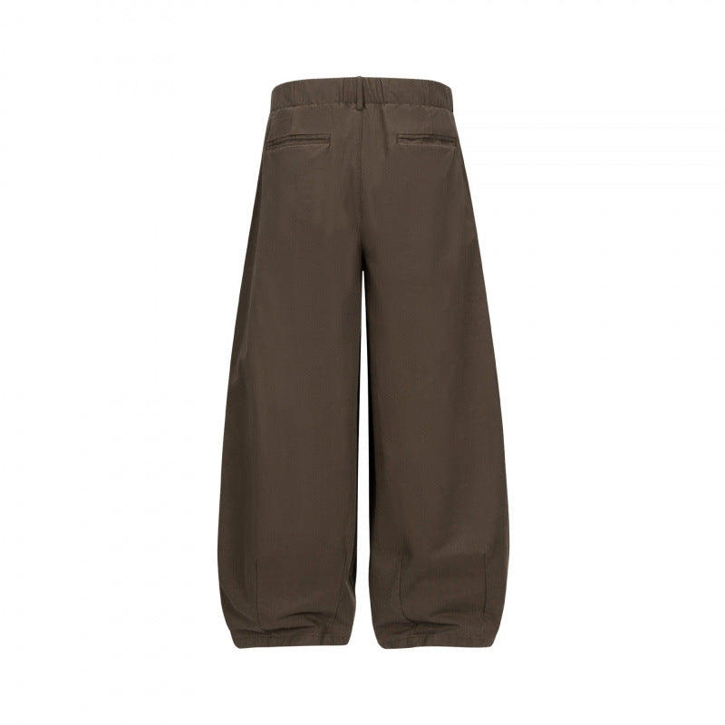 Damen Weite High‑Waist Bundfaltenhose mit ballonförmiger Silhouette Echo Archiv