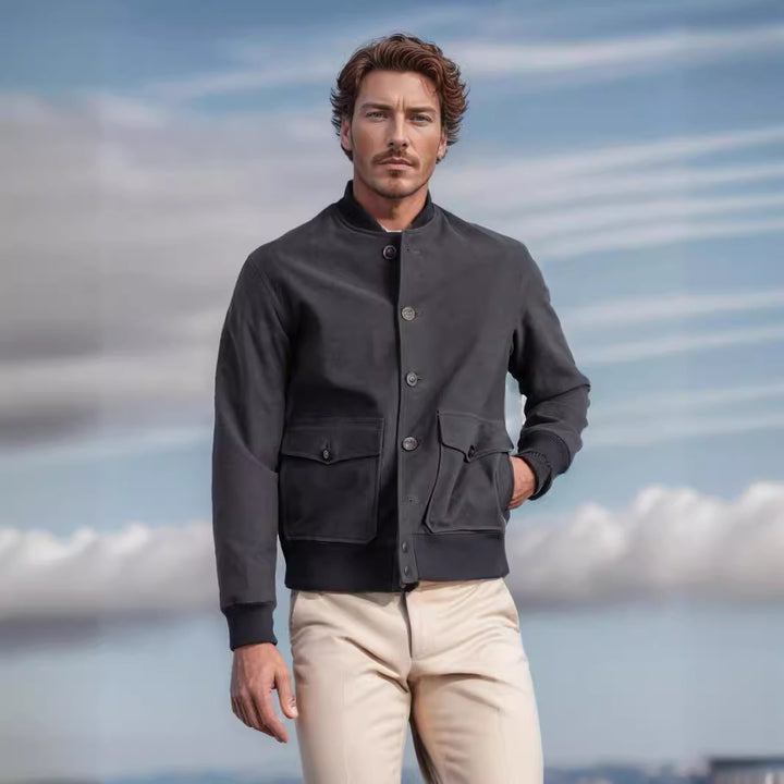 Herren elegante Utility-Jacke Echoarchiv