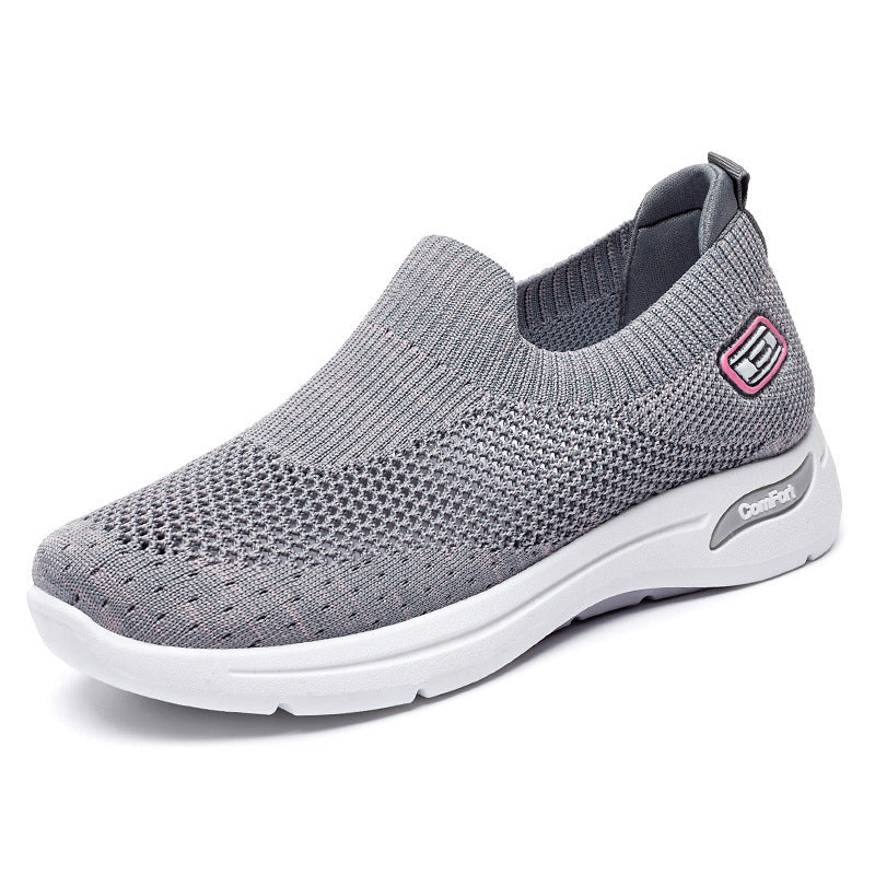 Damen Atmungsaktive Slip-On Sneakers mit weichem Stretch-Obermaterial Echo Archiv