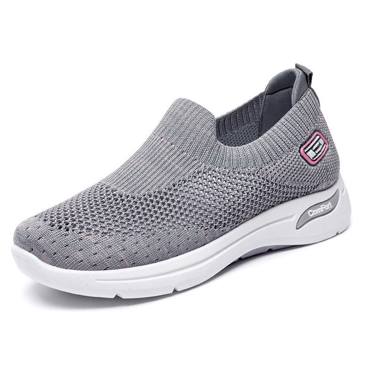 Damen Atmungsaktive Slip-On Sneakers mit weichem Stretch-Obermaterial Echo Archiv
