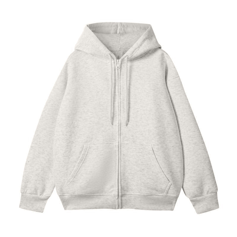 Unisex Oversize-Kapuzenjacke mit durchgehendem Reißverschluss und Kängurutasche Echo Archiv
