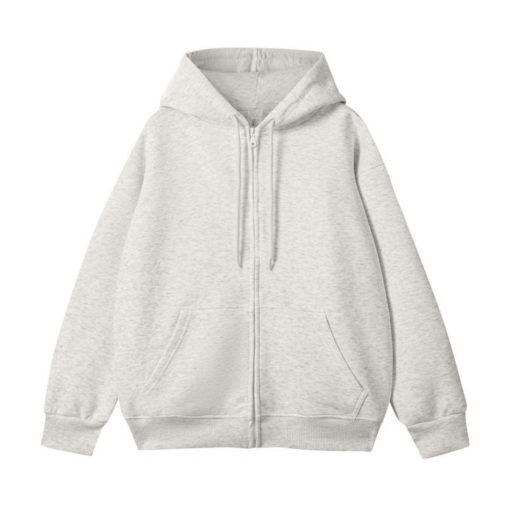 Unisex Oversize-Kapuzenjacke mit durchgehendem Reißverschluss und Kängurutasche Echo Archiv