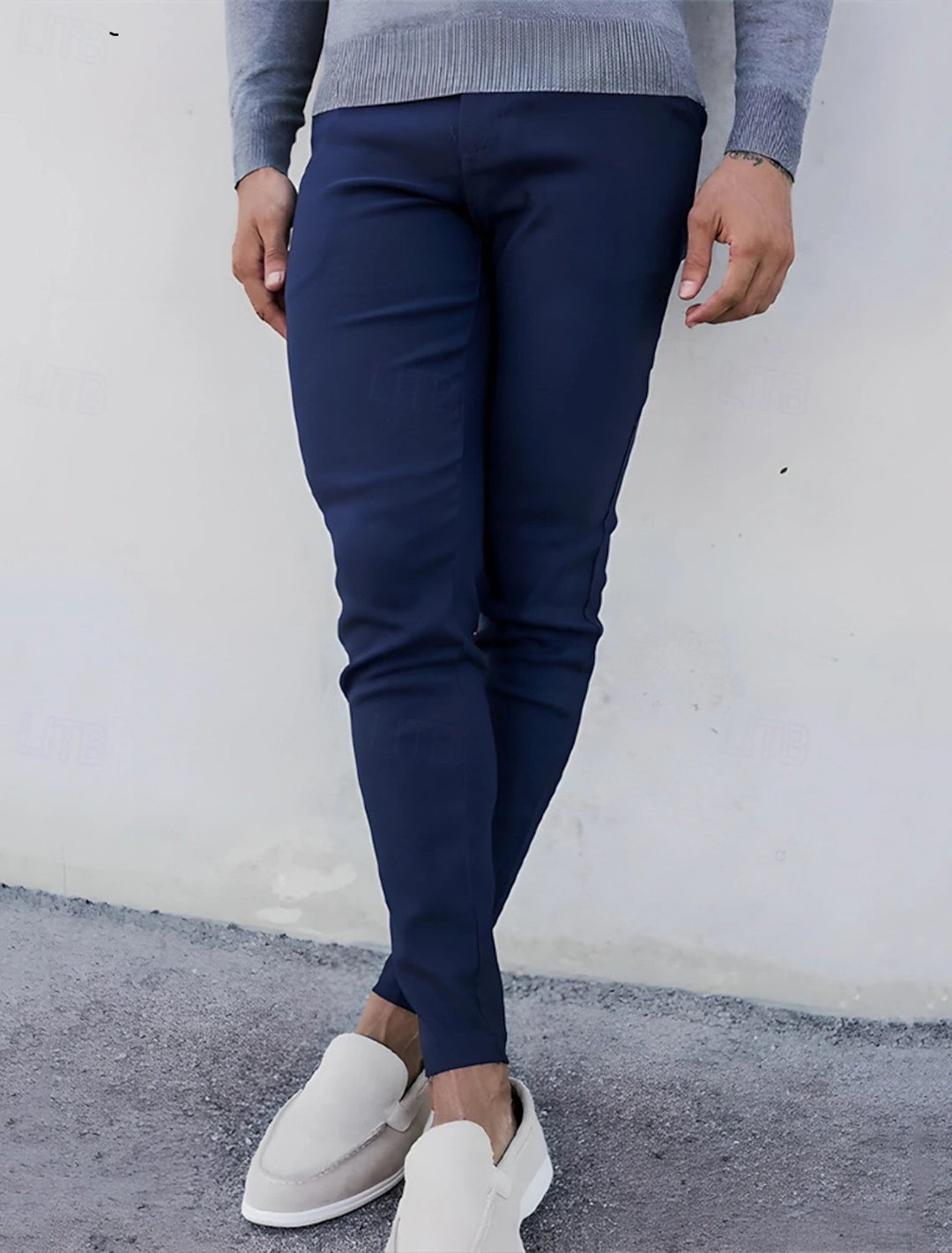Herren Slim-Fit Hose mit innovativem Stretchmaterial Echoarchiv