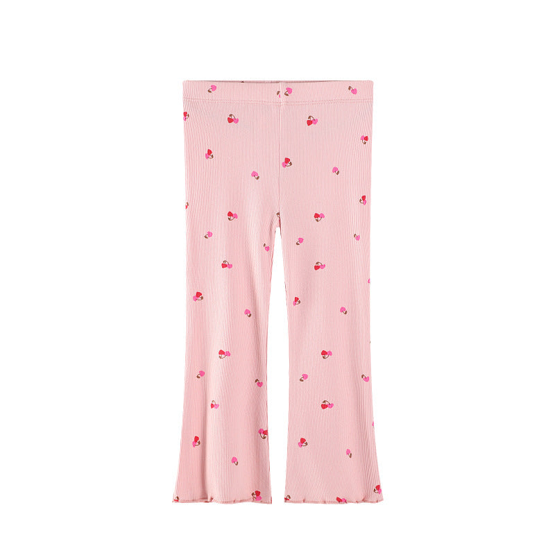 Mädchen Schlagleggings mit floralen Akzenten Echo Archiv