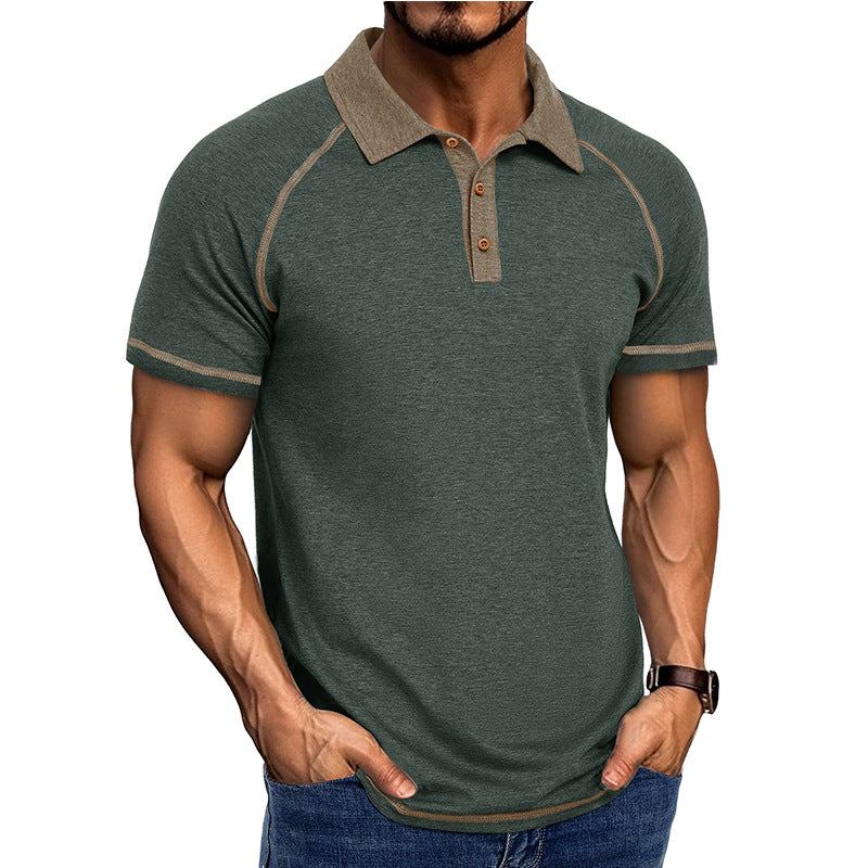 Herren Polo-Shirt mit modernem Kragen Echoarchiv